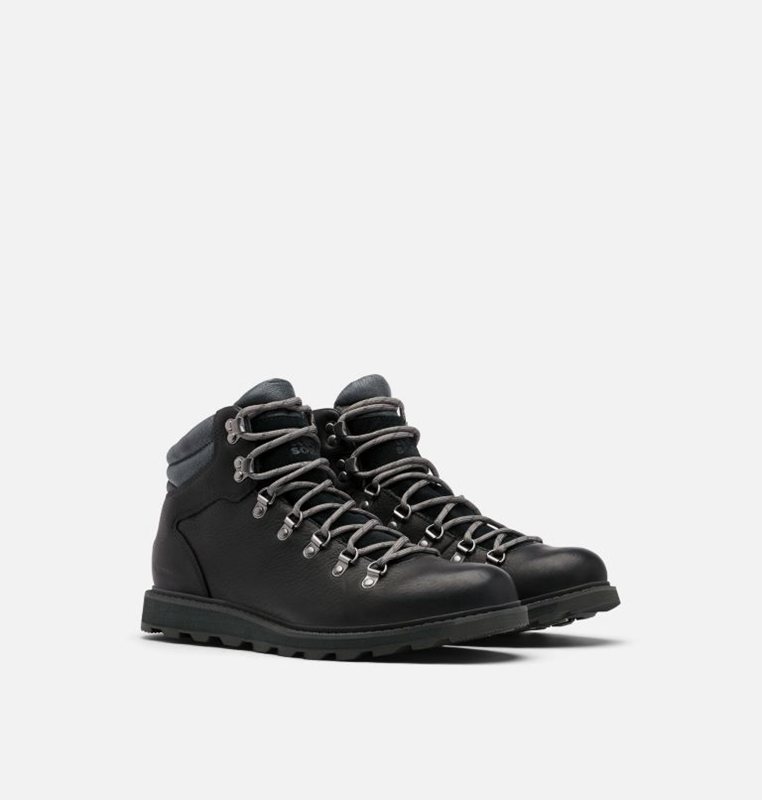 Mens Booties Black - Sorel Madson™ II Hiker - 649-OSGVDZ